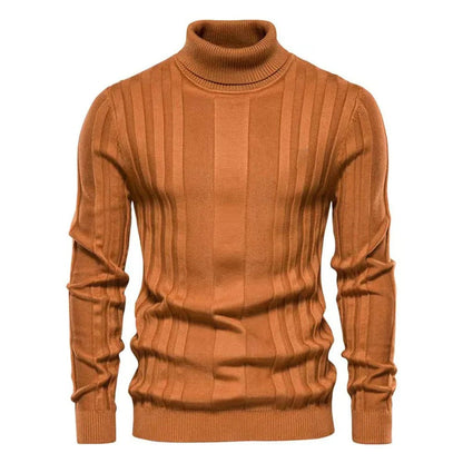Gabriel - Klassisk rullekravesweater til mænd